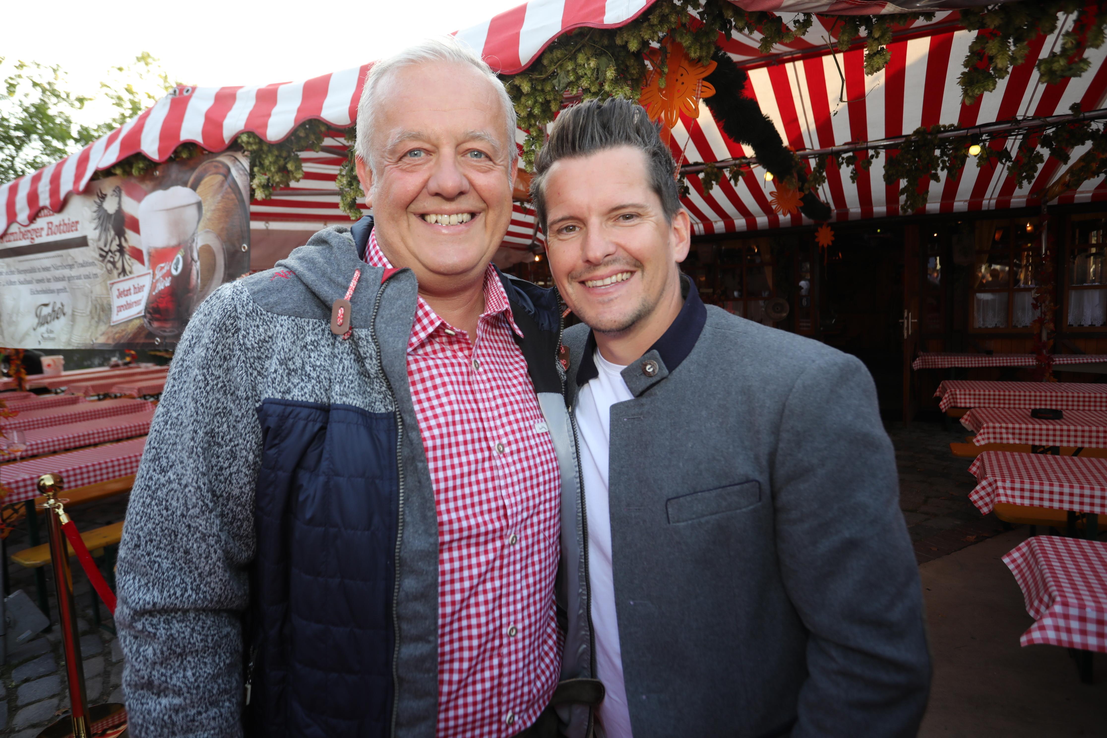 ...oder die Funkhaus-Moderatoren Gerald Kappler (li.) und Flo Kerschner.