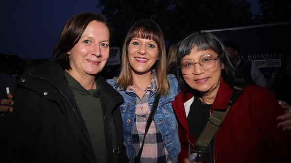 Pre-Opening Nürnberger Altstadtfest 2019: Zahlreiche Promis waren der Einladung gefolgt. Unter anderem das Funkhaus hatte eingeladen, klar, dass beispielsweise Moderatorin Petra Seel von Radio F (li.) am Start war...