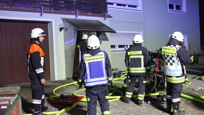 10.000 Euro Schaden nach Küchenbrand in Flachslanden
