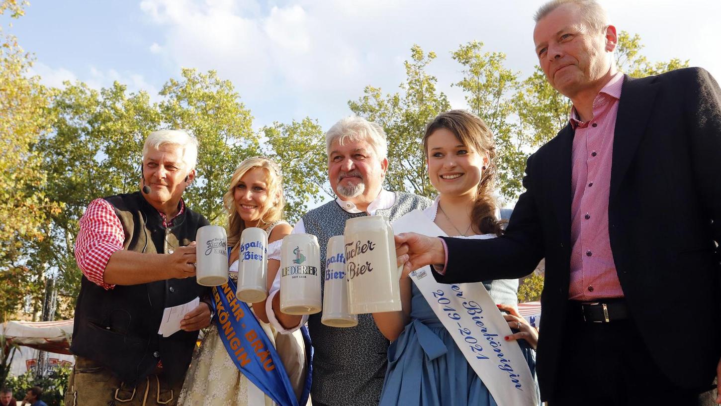 Bierdurst und Sonnenschein: Maly eröffnet das Altstadtfest
