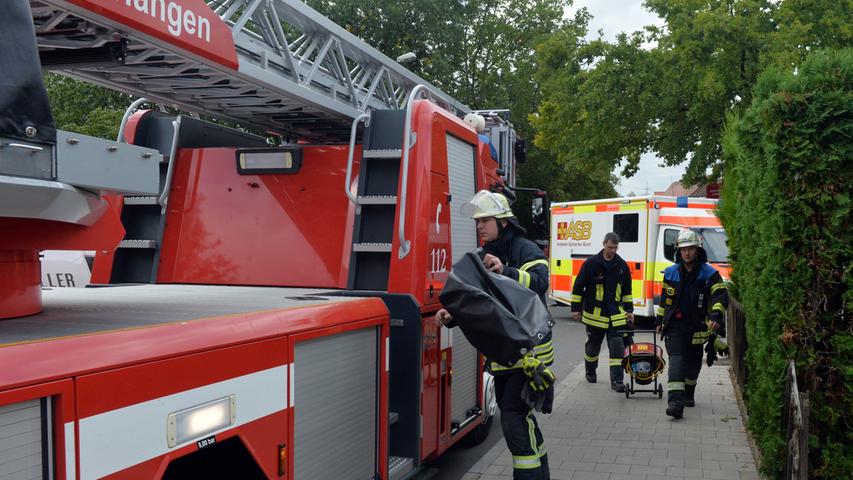 Brand in Frauenaurach: Kinderhaus Löwenzahn evakuiert