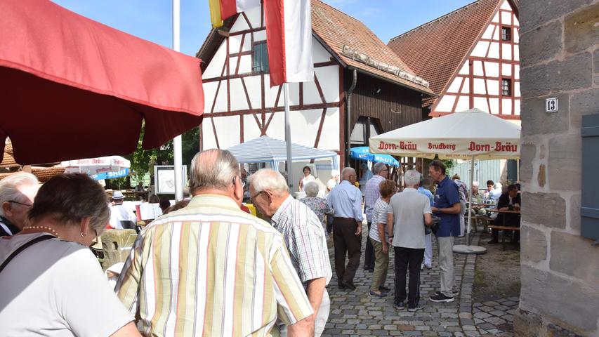 "Hitzblotz" und mehr: Das Museumshoffest in Roßtal