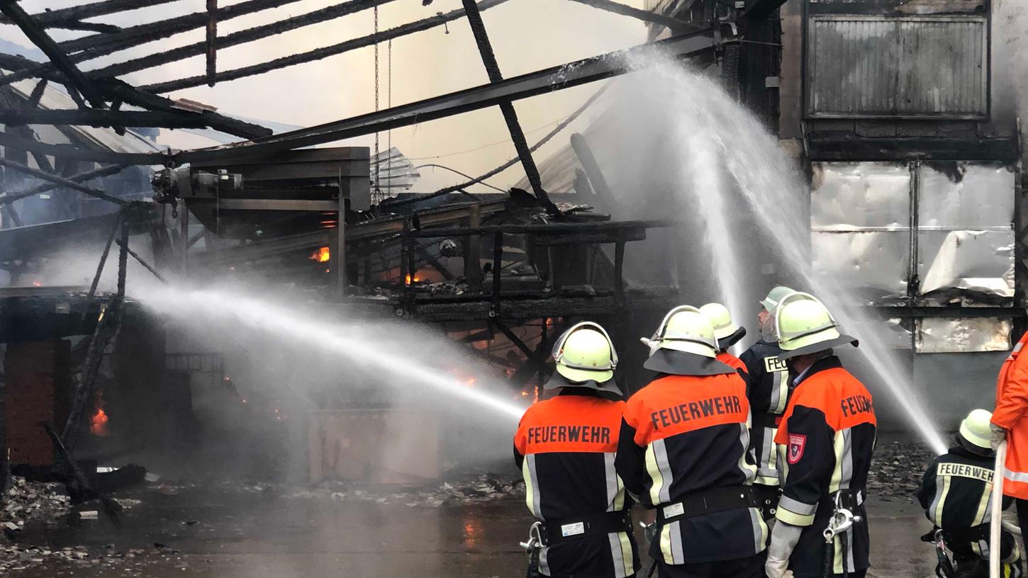 Vier Millionen Euro Schaden nach Brand in Sägewerk