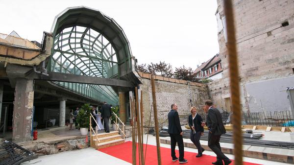 Grundsteinlegung im alten City-Center