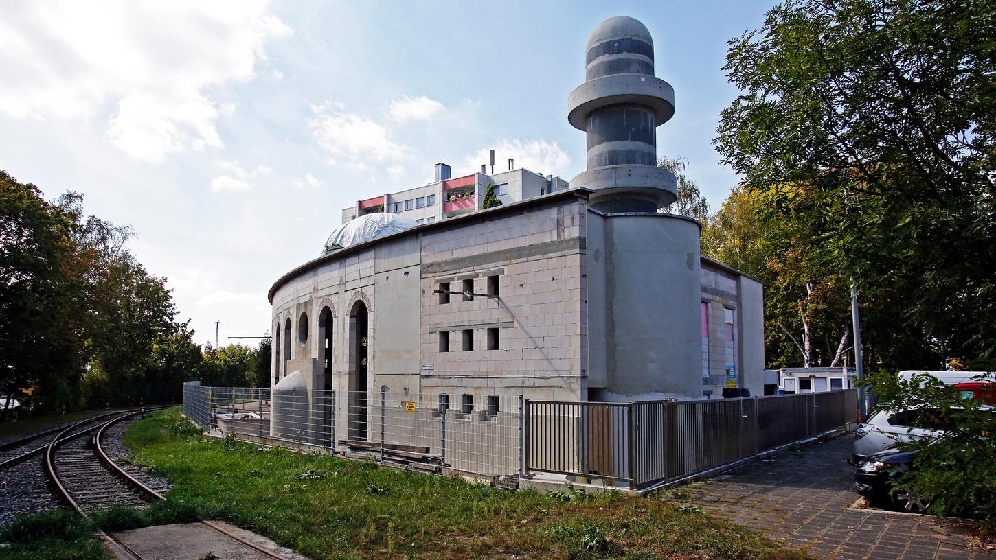 Der Rohbau steht: So sieht die Moschee derzeit aus. Der Rohbau steht: So sieht die Moschee derzeit aus.