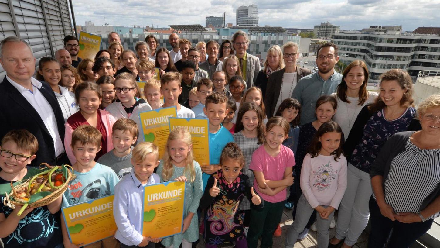 Fit für die Zukunft: Umweltpreis für drei Schulen in Erlangen