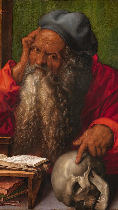 Der heilige Hieronymus, 1521 von Albrecht Dürer auf Holz gemalt, wird in Lissabon verwahrt und reiste nun nach Wien.