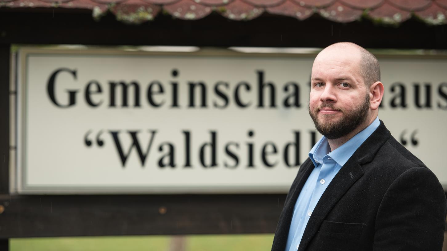 Um ihn geht es: Stefan Jagsch (NPD), Ortsvorsteher von Altenstadt-Waldsiedlung.