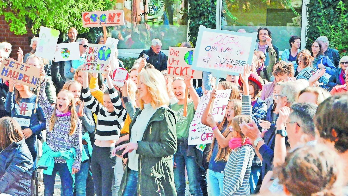 Fridays For Future: Premiere in Schwabach