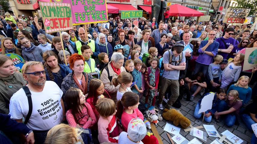 "Fürth for future": 2000 Menschen demonstrieren für Klimaschutz