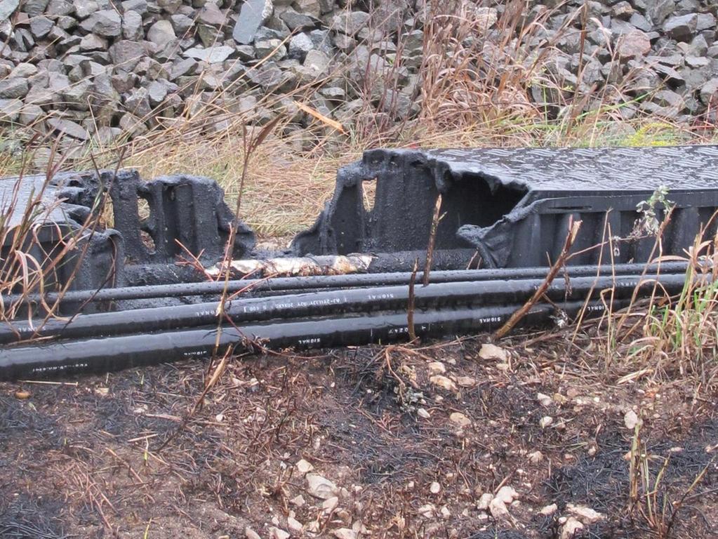 Böschungsbrand auf Bahnstrecke bei Forchheim: Das war die Ursache