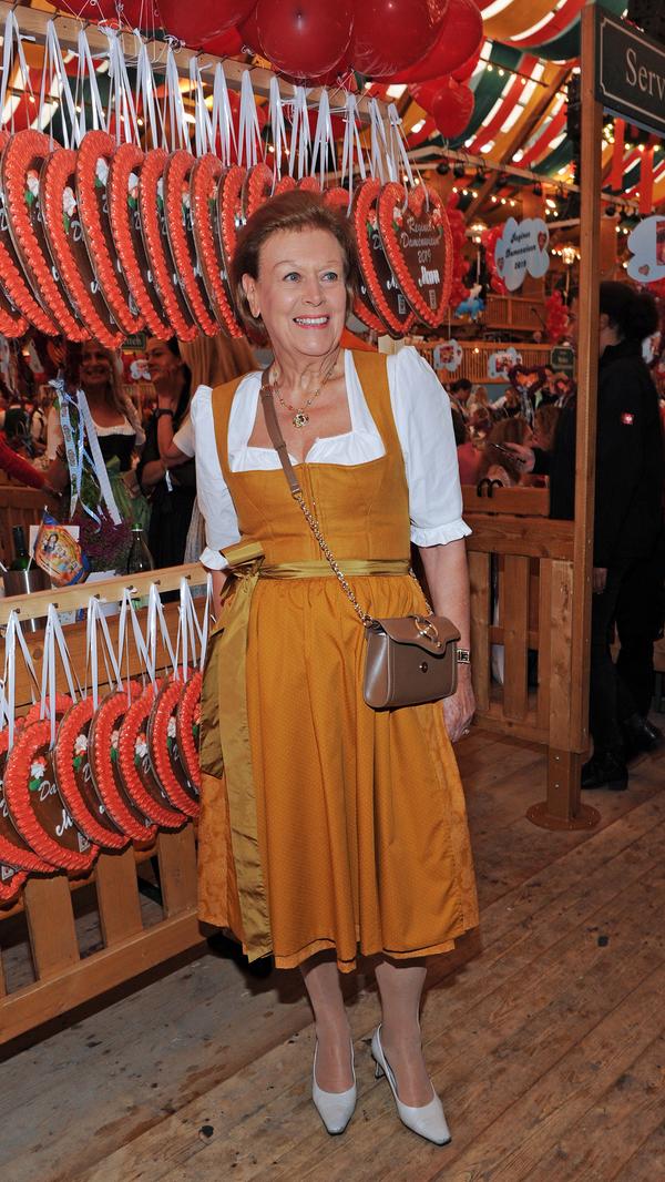 Evi Brandl, Chefin von der süddeutschen Metzgerei-Kette Vinzenzmurr, ließ sich natürlich auch nicht lumpen.