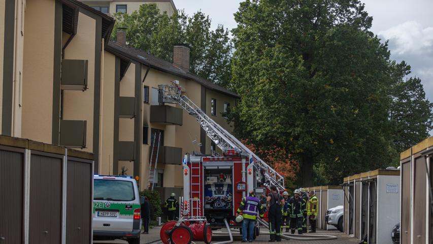 Gunzenhausen: Brand in Mehrfamilienhaus ausgebrochen