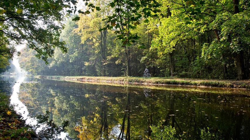 Mit Idylle und Geschichte auf Platz drei: der Ludwig-Donau-Main-Kanal
Mit Idylle und Geschichte auf Platz drei: der Ludwig-Donau-Main-Kanal
