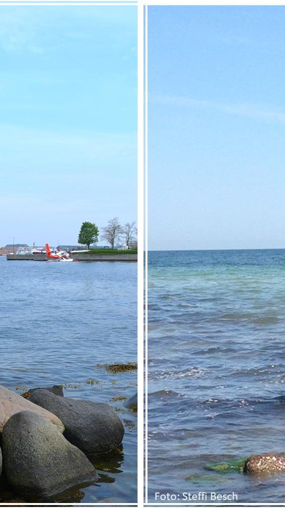 In Gedenken an Hans Christian Andersen An der Hafenpromenade von Kopenhagen hat es sich ein ganz besonderes Kunstwerk gemütlich gemacht: Anmutig ziert “Die kleine Meerjungfrau” einen Findling im Øresund. Nach Vorbild des gleichnamigen Märchens von Hans Christian Andersen gilt die 1,25 m große Bronzefigur als Nationalsymbol. Nachdem das Märchen auch als Ballett am Königlichen Theater aufgeführt wurde, nahm Künstler Edvard Eriksen die dänische Hauptdarstellerin Ellen Price als Vorbild für die Gesichtszüge der kleinen Meerjungfrau. Zur Gestaltung des Körpers stand hingegen seine Frau Model. Unfassbar: Trotz ihrer Beliebtheit musste “Die kleine Meerjungfrau” von Kopenhagen schon mehrere Attentate über sich ergehen lassen. So wurde ihr bereits zweimal der Kopf abgeschlagen. Das vereiste Mädchen von Rügen Gerade einmal 160 km Luftlinie entfernt, schmückt die Zwillingsschwester der kleinen Meerjungfrau die Küste vor dem Ostseebad Sellin (Rügen). Ebenfalls aus Bronze gefertigt, zeigt die sogenannte Kaysa Statue jedoch eine ganz andere Szene: Ein stehendes Mädchen trocknet sich die Haare mit einem Handtuch. Auch wenn der Statue vor Rügen kein Märchen zugrunde liegt, ist sie nicht weniger beeindruckend! Besonders im Winter ist sie einen Besuch wert, denn dann vereisen die Wellen an ihrem Bronzekörper und verwandeln die Statue in eine wunderbare Eisskulptur. Das Foto zeigt Künstler Thomas Jastram und sein Model bei der Einweihung der Statue 2014 (Foto: Steffi Besch).