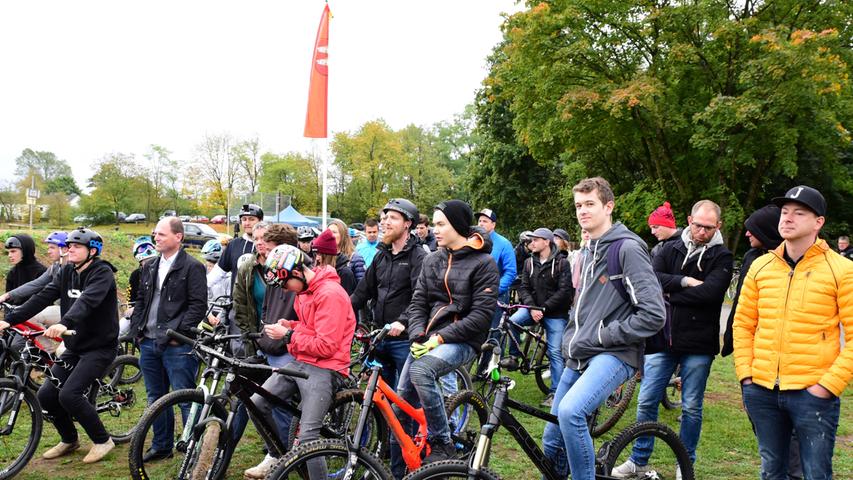 Hoch hinaus und quer in der Luft: Forchheims neuer Mountainbike-Park