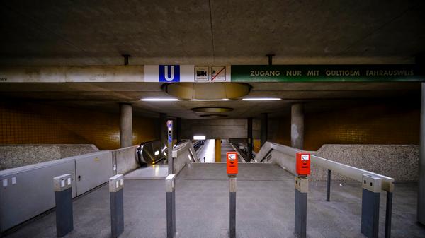 Gähnende Leere - so sieht es oft freilich auch ganz früh am Morgen aus.