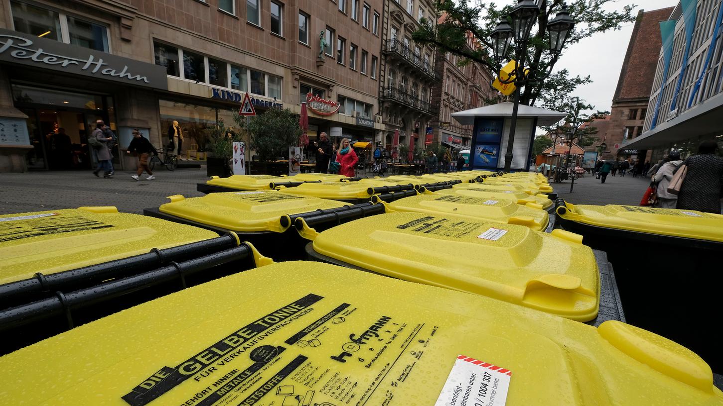 Nach Aus für Gelben Sack: In Nürnberg droht Tonnen-Ärger