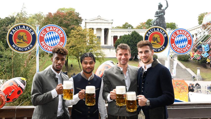 Der FC Bayern auf der Wiesn 2019: Alle Bilder des Oktoberfestbesuchs
