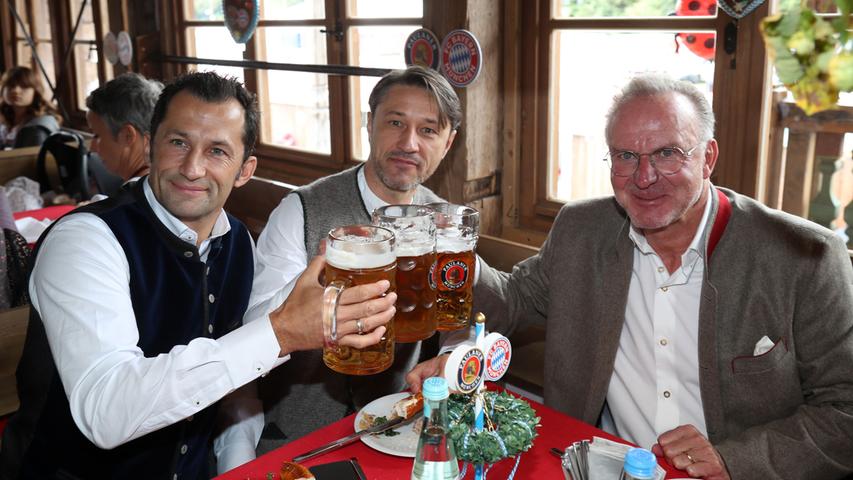 Der FC Bayern auf der Wiesn 2019: Alle Bilder des Oktoberfestbesuchs