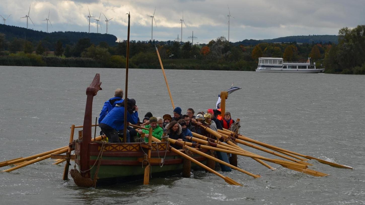 Römerboot lockte Experten an den Altmühlsee