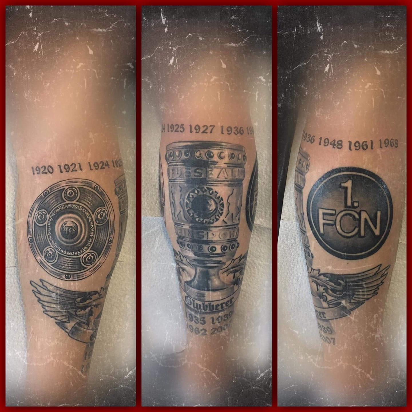 Der FCN geht unter die Haut Das sind die ClubTattoos unserer User!