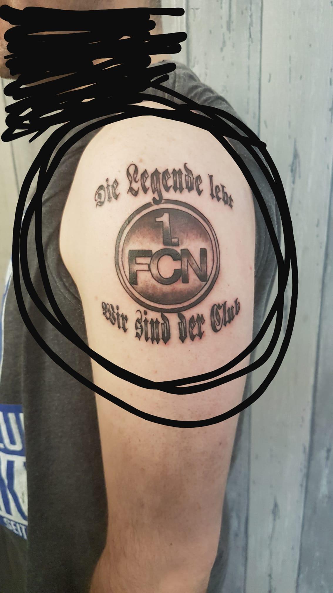 Der FCN geht unter die Haut Das sind die ClubTattoos unserer User!