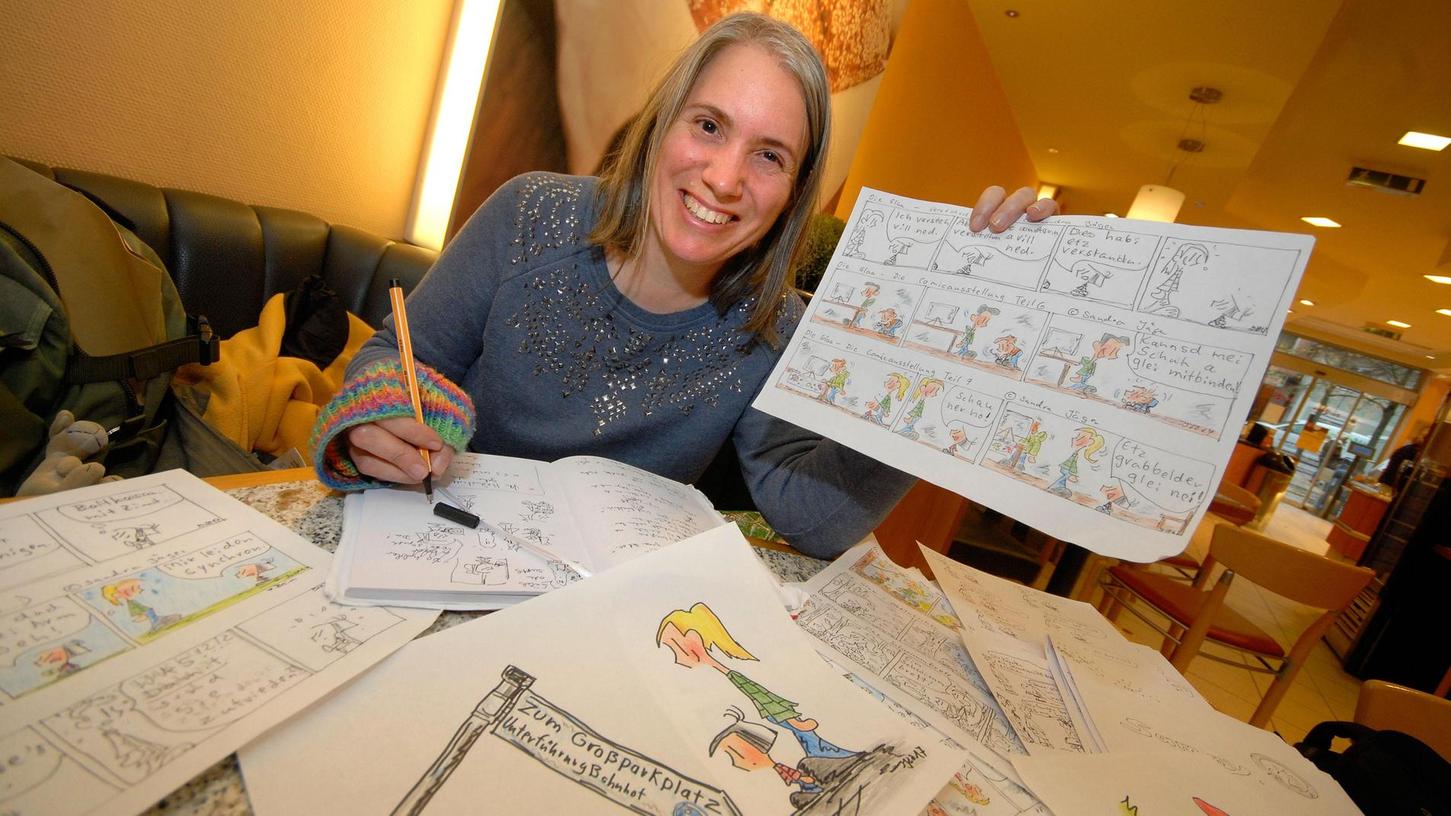 Höchstadt: Comiczeichnerin Sandra Jäger gibt Tipps zum Umgang mit Schmerzen