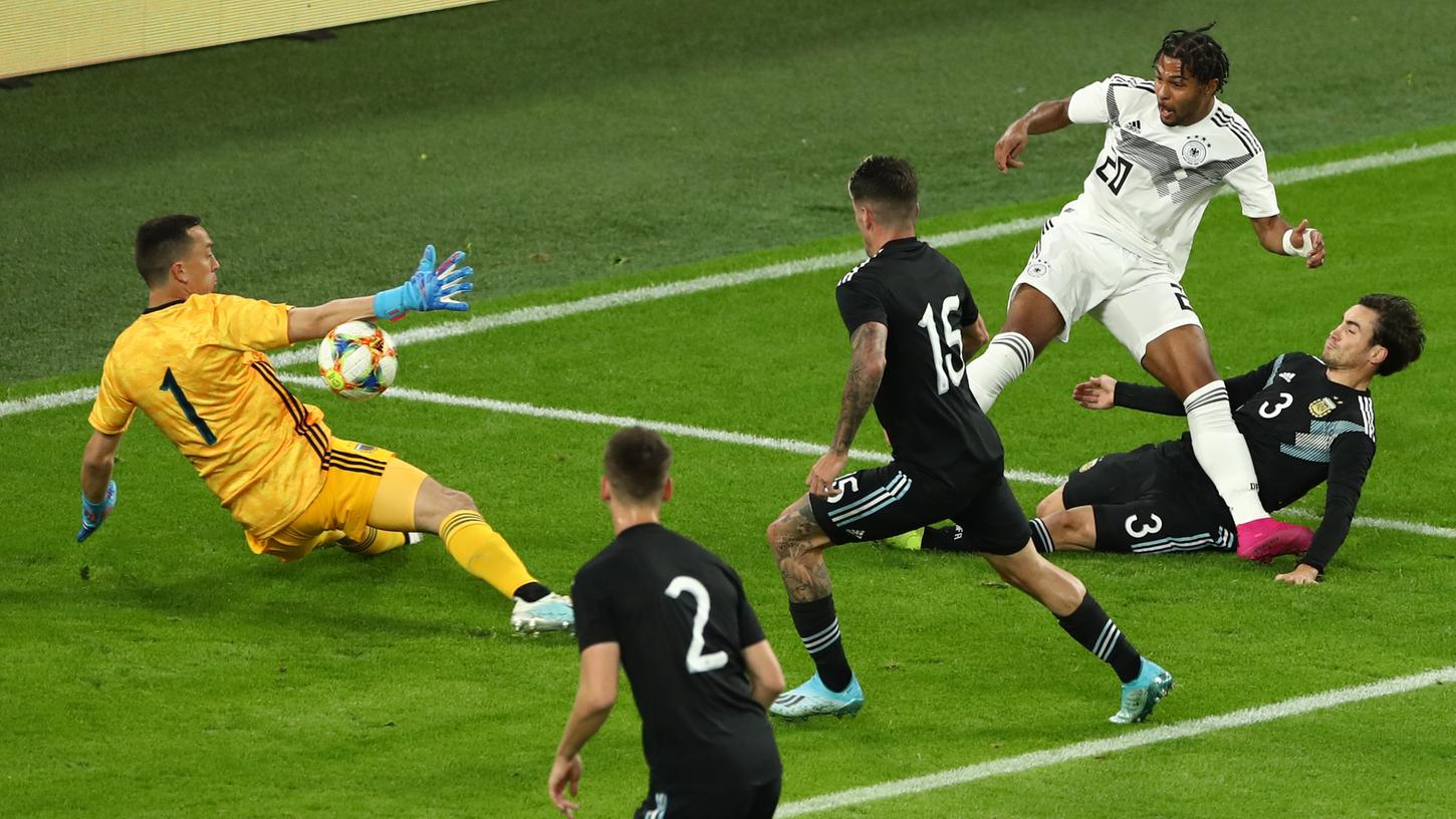 Gnabry gegen Argentinien: DFB-Rumpfelf verpasst Sieg
