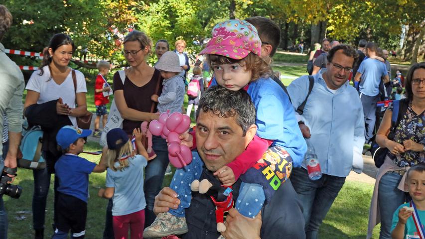 Schlossgarten in Erlangen: Wieder viele Teilnehmer beim Lauf gegen Krebs