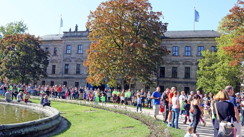 Schlossgarten in Erlangen: Wieder viele Teilnehmer beim Lauf gegen Krebs