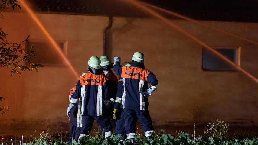 Feuer in Scheune: 500 Schweine bei Pleinfeld gerettet