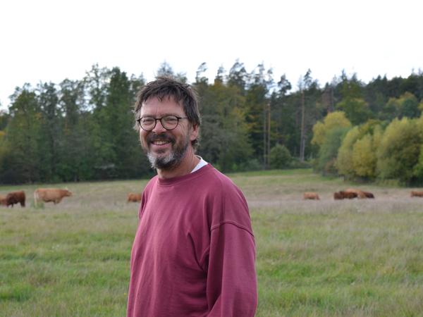 Bio-Landwirt Uwe Neukamm.