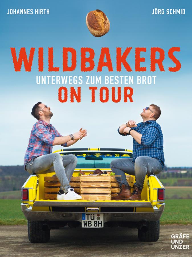 "Wildbakers on Tour: Unterwegs zum besten Brot" (Gräfe und Unzer/22 Euro) ist das zweite Backbuch von Jörg Schmid und Johannes Hirth.
