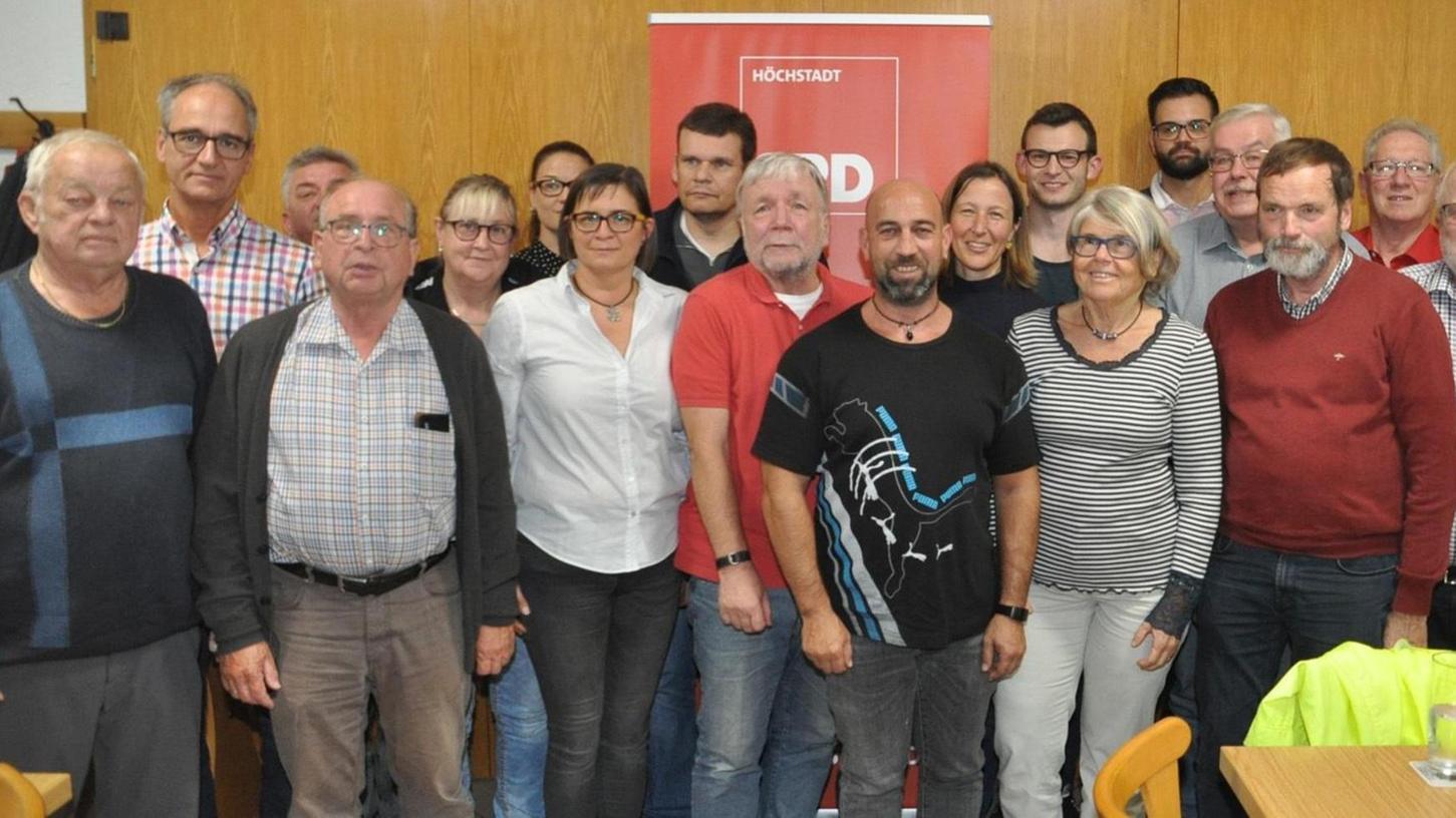 Höchstadts SPD präsentierte ihre Stadtratskandidaten