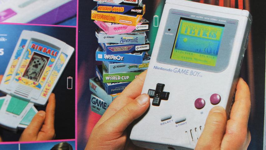 Der Gameboy kam 1989 auf den Markt - und mit ihm Tetris.