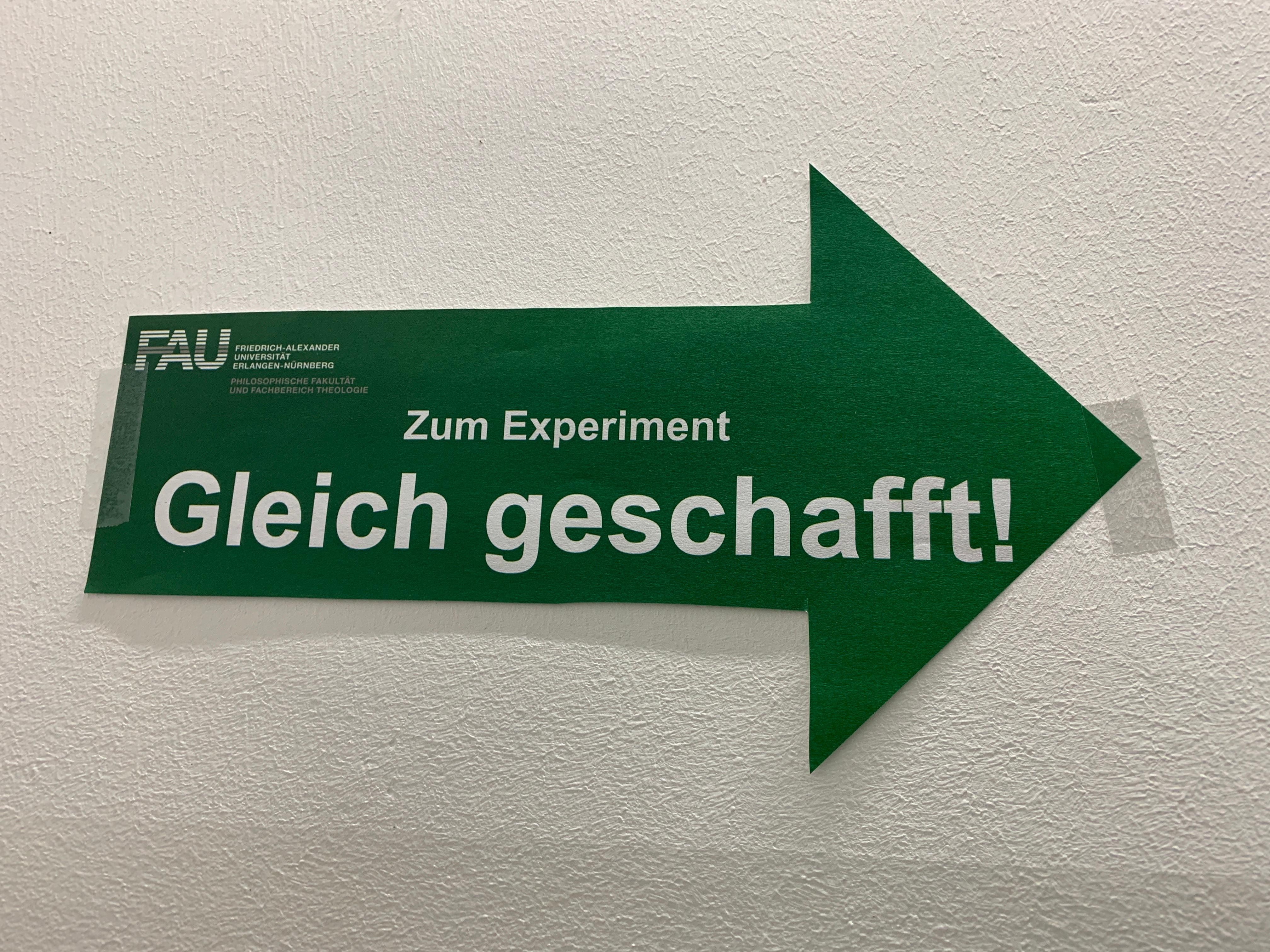 Auch beim Experiment "Stress und Denken" beim Lehrstuhl für Gesundheitspsychologie auf dem AEG-Gelände in Nürnberg war großer Andrang...