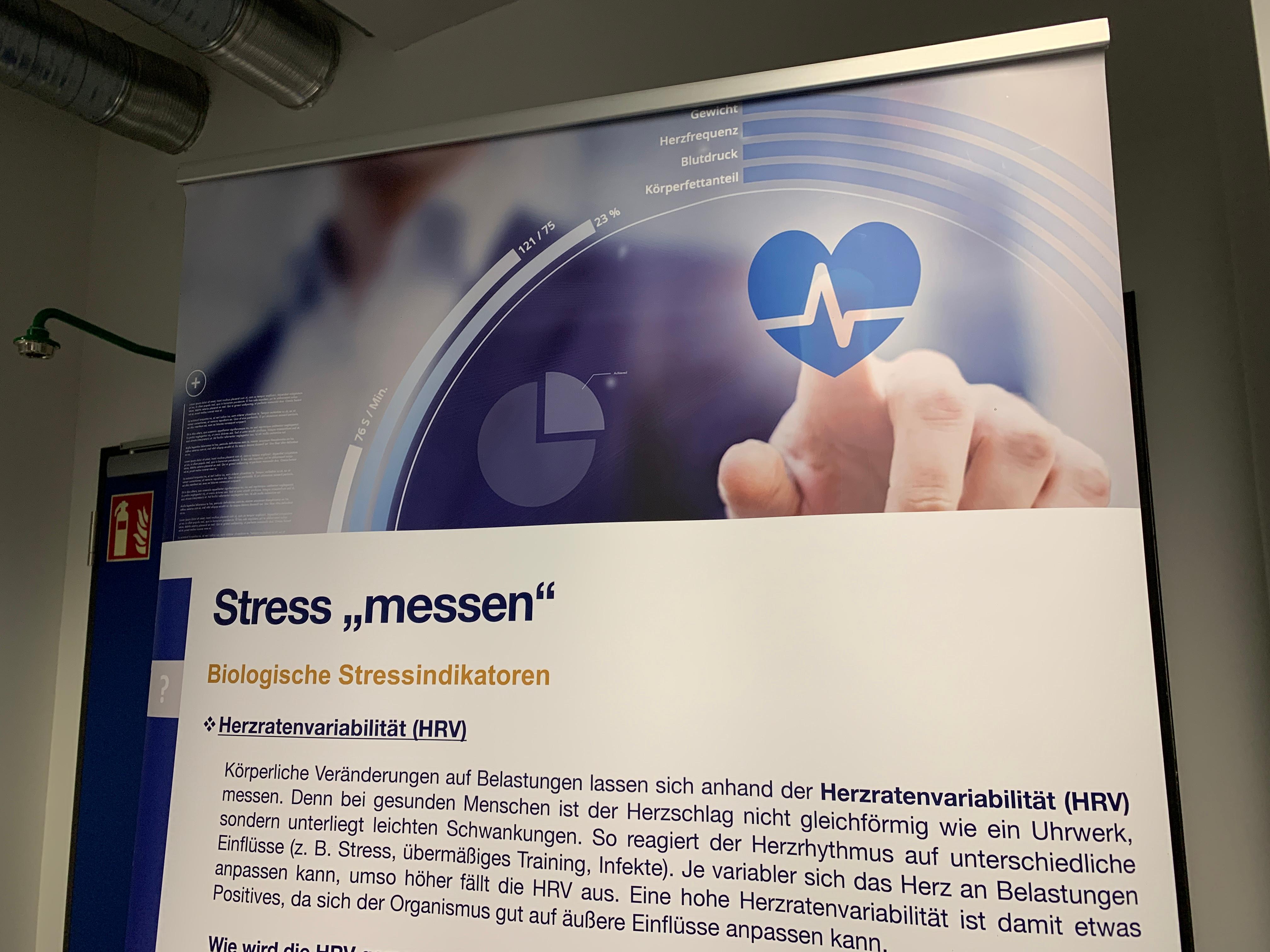 …die Forscher untersuchen, wie sich Stress auf das Denken der Versuchspersonen auswirkt.