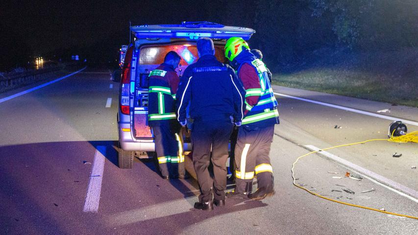 22-Jähriger stirbt bei Verkehrsunfall auf der A9 bei Manching