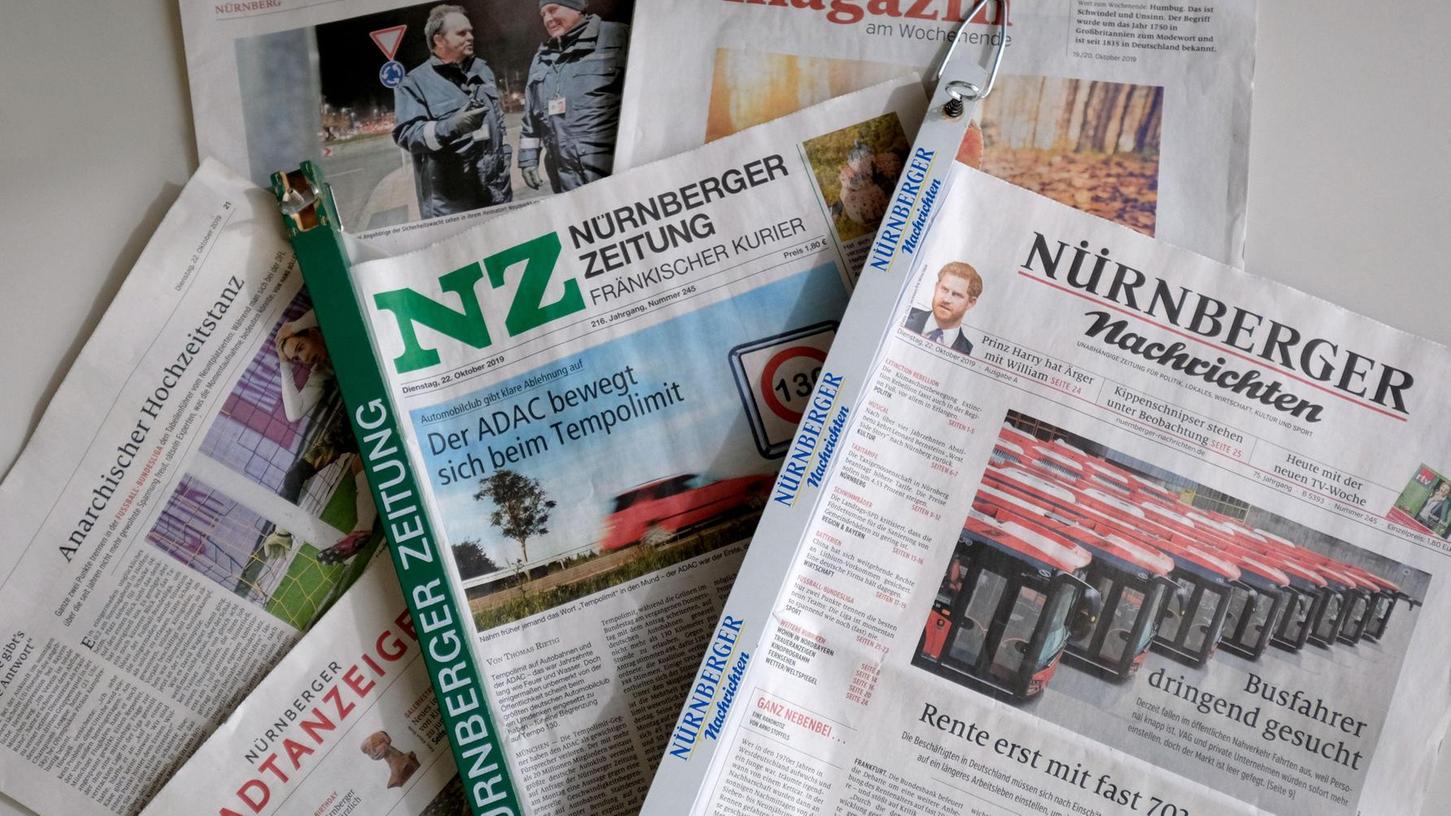 Nürnberger Nachrichten und Nürnberger Zeitung arbeiten in Zukunft verstärkt zusammen.