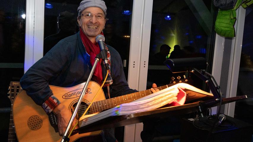 Klaus Redlingshöfer in der FC-Heimkantine.