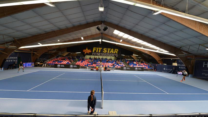 Bereits zum 23. Mal findet im Eckentaler House of Sports das ATP-Challengerturnier statt. Diesmal: auf neuem Boden.