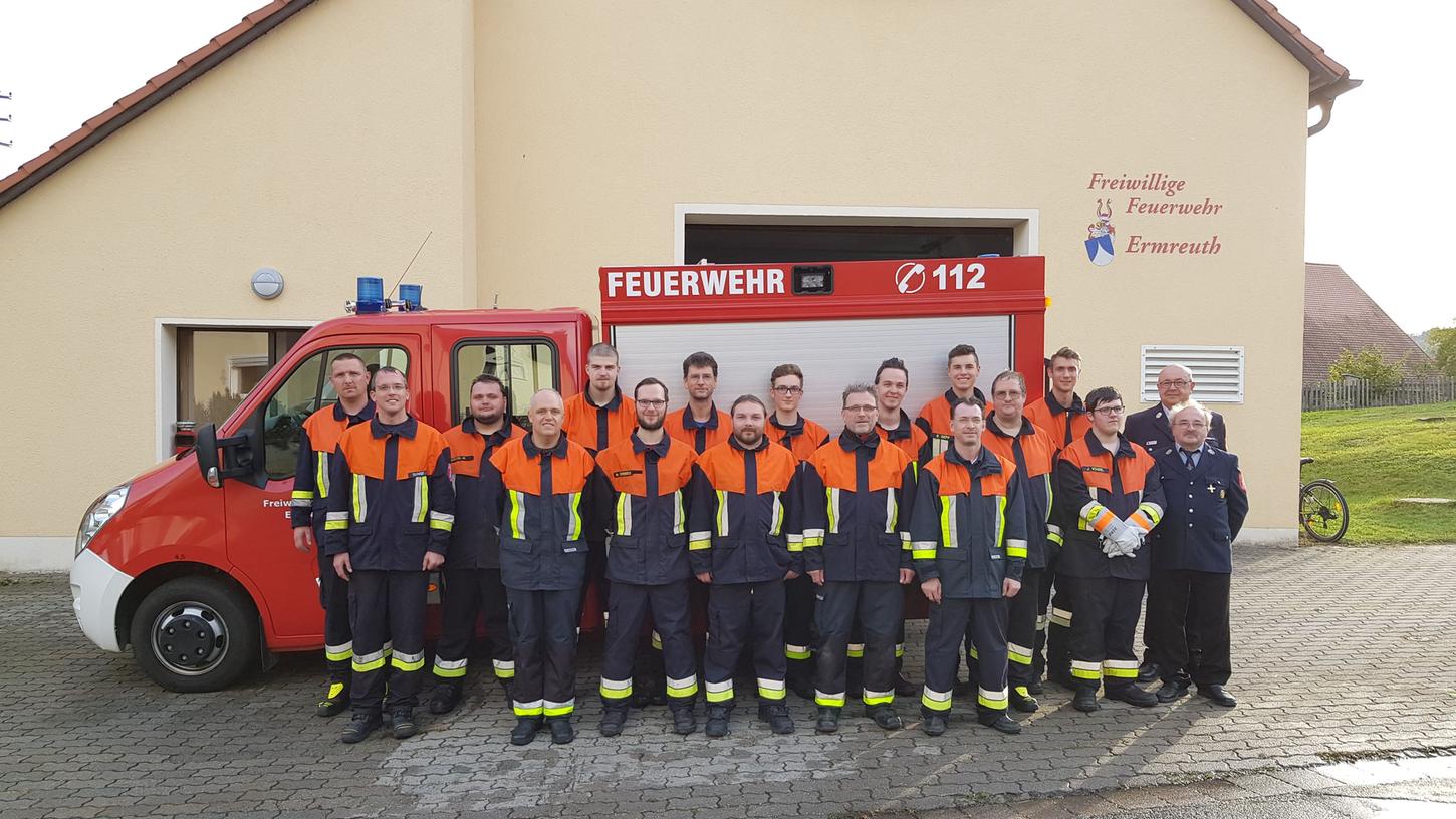 Erfolgreiche Feuerwehrler aus Ermreuth und Rödlas