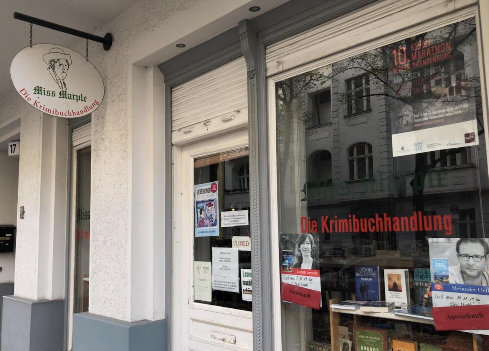 Krimibuchladen Miss Marple in Berlin