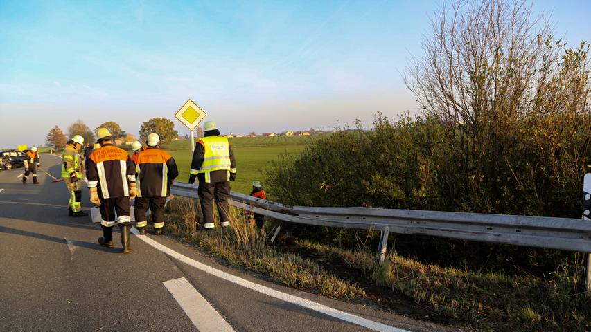 Vorfahrt missachtet: Zwei Personen bei Unfall in der Oberpfalz verletzt