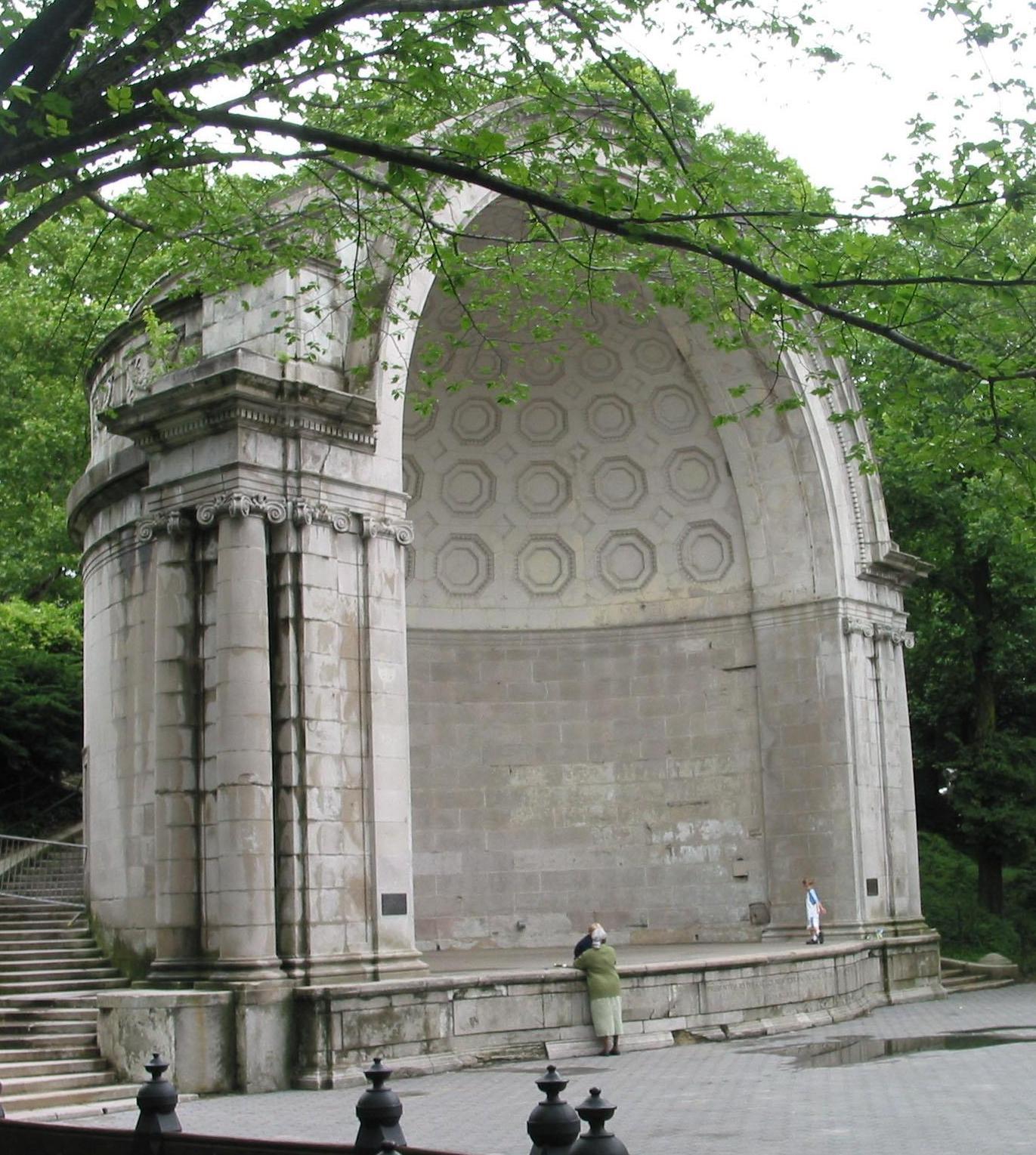 Konzertmuschel Shell Central Park New York Elkan Naumburg