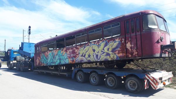 Schienenbus Sauna Altmühltherme Treuchtlingen
