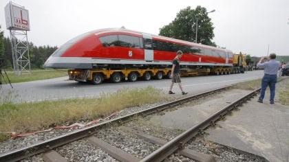 Transrapid ist in Sengenthal angekommen