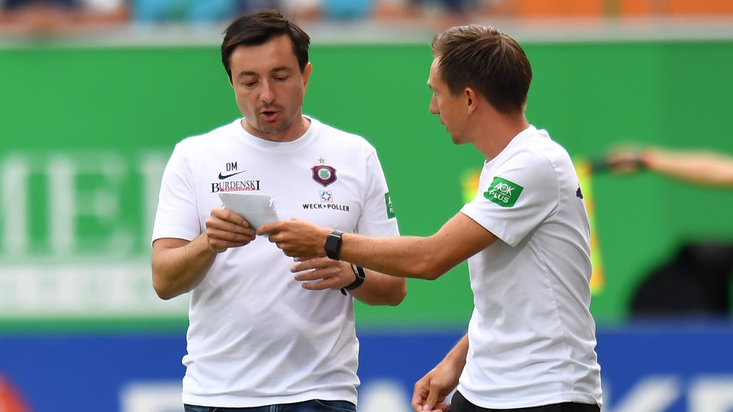 Seit August bei Erzgebirge Aue freigestellt: Daniel (links) und André Meyer. Seit August bei Erzgebirge Aue freigestellt: Daniel (links) und André Meyer.