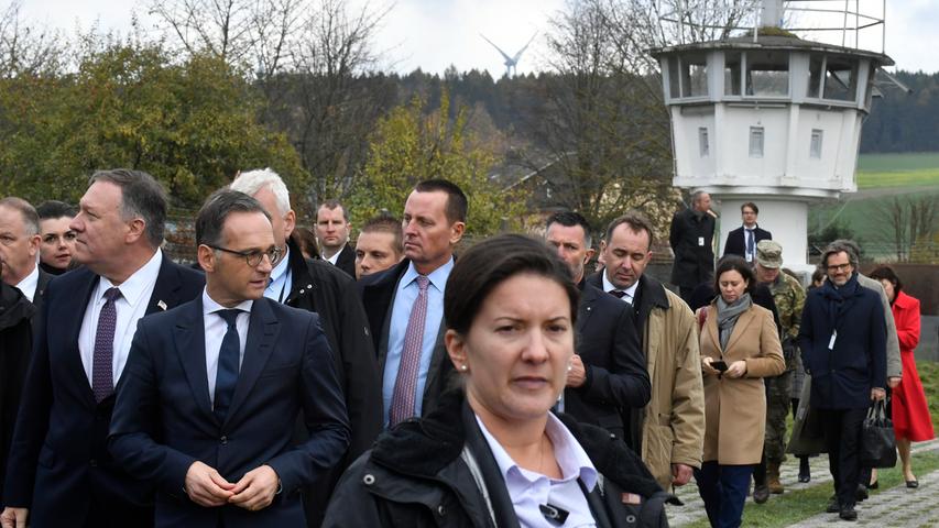 US-Außenminister besucht ehemaliges Grenzdorf Mödlareuth